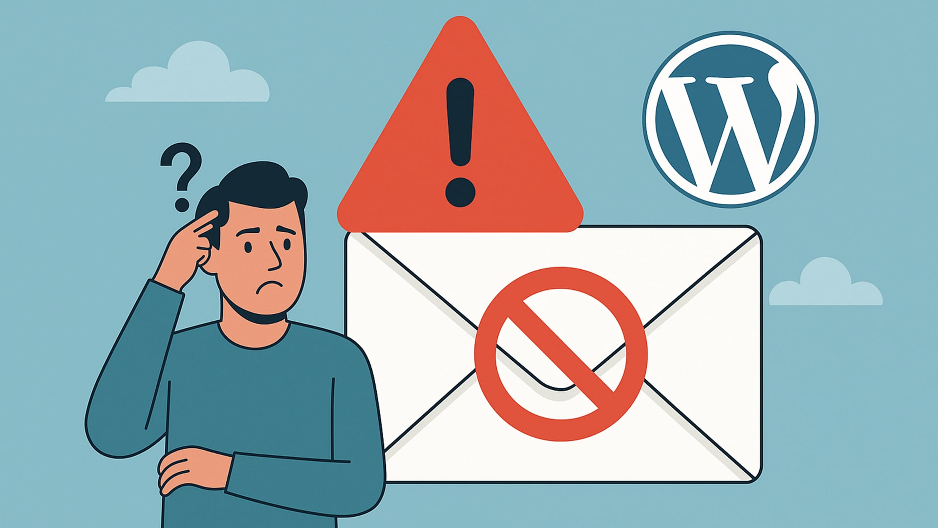 مشکل در ارسال ایمیلemail از طریق وردپرس